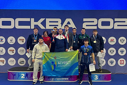Студенты КГУФКСТ успешно завершили чемпионат России среди студентов по спортивной борьбе!
