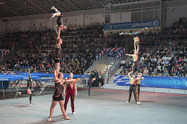 Юбилей Олимпийского чемпиона по прыжкам на батуте Москаленко Александра (03.11.2019)