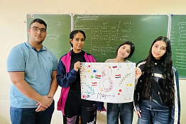 Иностранные обучающиеся нашего университета продолжают знакомиться с российскими праздниками в рамках программы социокультурной адаптации и знакомства с духовно-нравственными ценностями народов России.