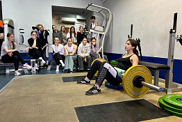 В университете прошла неделя кафедры физкультурно-оздоровительных технологий.