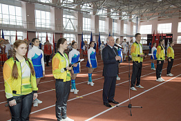 Открытие легкоатлетического манежа КГУФКСТ после реконструкции (12.02.2019)