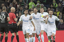 Футбол: Краснодар - Зенит Санкт-Петербург  (2-3) (20.04.2019)