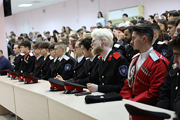 В КГУФКСТ состоялась встреча обучающихся с депутатом Государственной Думы Федерального Собрания Российской Федерации Николаем Александровичем Долудой.