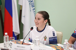 В Центре водных видов спорта КГУФКСТ состоялась встреча с Губернатором Краснодарского края Вениамином Ивановичем Кондратьевым.