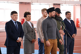 В КГУФКСТ прошло военно-патриотическое спортивное мероприятие, приуроченное к празднованию Дня народного единства.