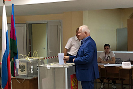 На базе Кубанского государственного университета физической культуры, спорта и туризма проходят выборы Губернатора Краснодарского края.