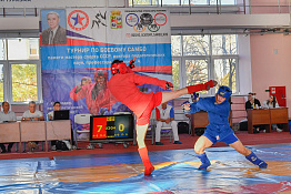 На базе КГУФКСТ прошел краевой турнир по самбо памяти профессора Шулики Ю.А.