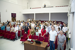 Вручение дипломов: факультет адаптивной и оздоровительной физической культуры (13.07.2019)