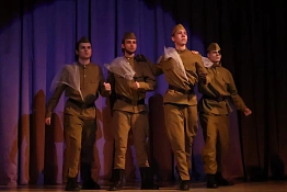 В КГУФКСТ прошел праздничный концерт ко Дню защитника Отечества.