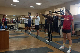 В КГУФКСТ проходит неделя кафедры теории и методики спортивных единоборств, тяжелой атлетики и стрелкового спорта.