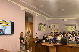 Студенты и сотрудники КГУФКСТ встретились с активистами поисково-спасательного отряда «ЛизаАлерт».