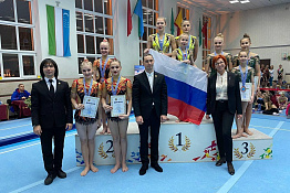 ПОЗДРАВЛЯЕМ! Обучающиеся КГУФКСТ достойно выступили на международных соревнованиях по спортивной акробатике в Республике Беларусь.