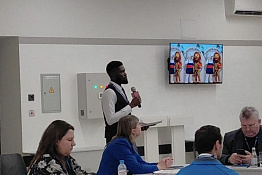 Аспирант КГУФКСТ Ассио Коами принял участие в работе ежегодного Конгресса «РОССТУДСПОРТ»!