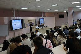 В рамках недели кафедры безопасности жизнедеятельности и профилактики наркомании в вузе прошел семинар «Спорт против наркотиков».