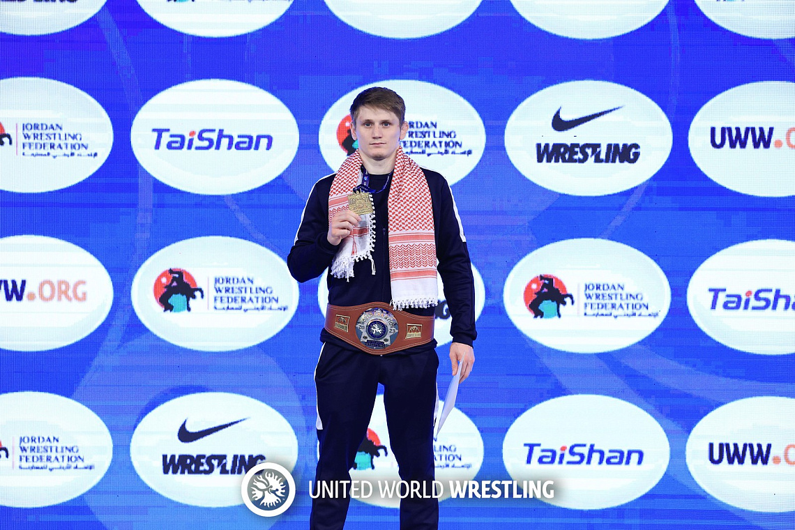 ПОЗДРАВЛЯЕМ! Студент КГУФКСТ Имран Алиев – победитель первенства мира по спортивной борьбе U-20.