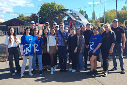 Студенты КГУФКСТ приняли участие в акции, приуроченной ко Дню освобождения Краснодарского края от немецко-фашистских захватчиков.