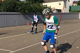 Состоялись финальные забеги гонки на лыжероллерах с элементами ачери-биатлона среди студентов КГУФКСТ. 