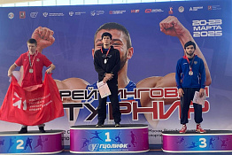 Обучающиеся КГУФКСТ - победители и призеры Всероссийских соревнований среди студентов по спортивной борьбе.