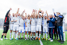 ПОЗДРАВЛЯЕМ! Футбольная команда КГУФКСТ – победитель группы «А» Высшего дивизиона НСФЛ.