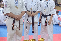 ПОЗДРАВЛЯЕМ! Студенты КГУФКСТ успешно выступили на Всероссийских соревнованиях по киокусинкай.