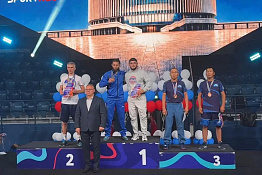 Студент КГУФКСТ Али Магомедов - чемпион России по спортивной борьбе среди ветеранов.