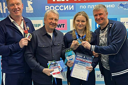 Анастасия Сорокина - чемпион России по плаванию!