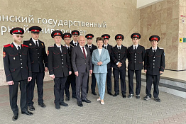 Представители казачьей сотни КГУФКСТ приняли участие в семинаре-совещании «Казачья сотня – Шаг в будущее».