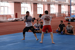 В КГУФКСТ прошло военно-патриотическое спортивное мероприятие, приуроченное к празднованию Дня народного единства.